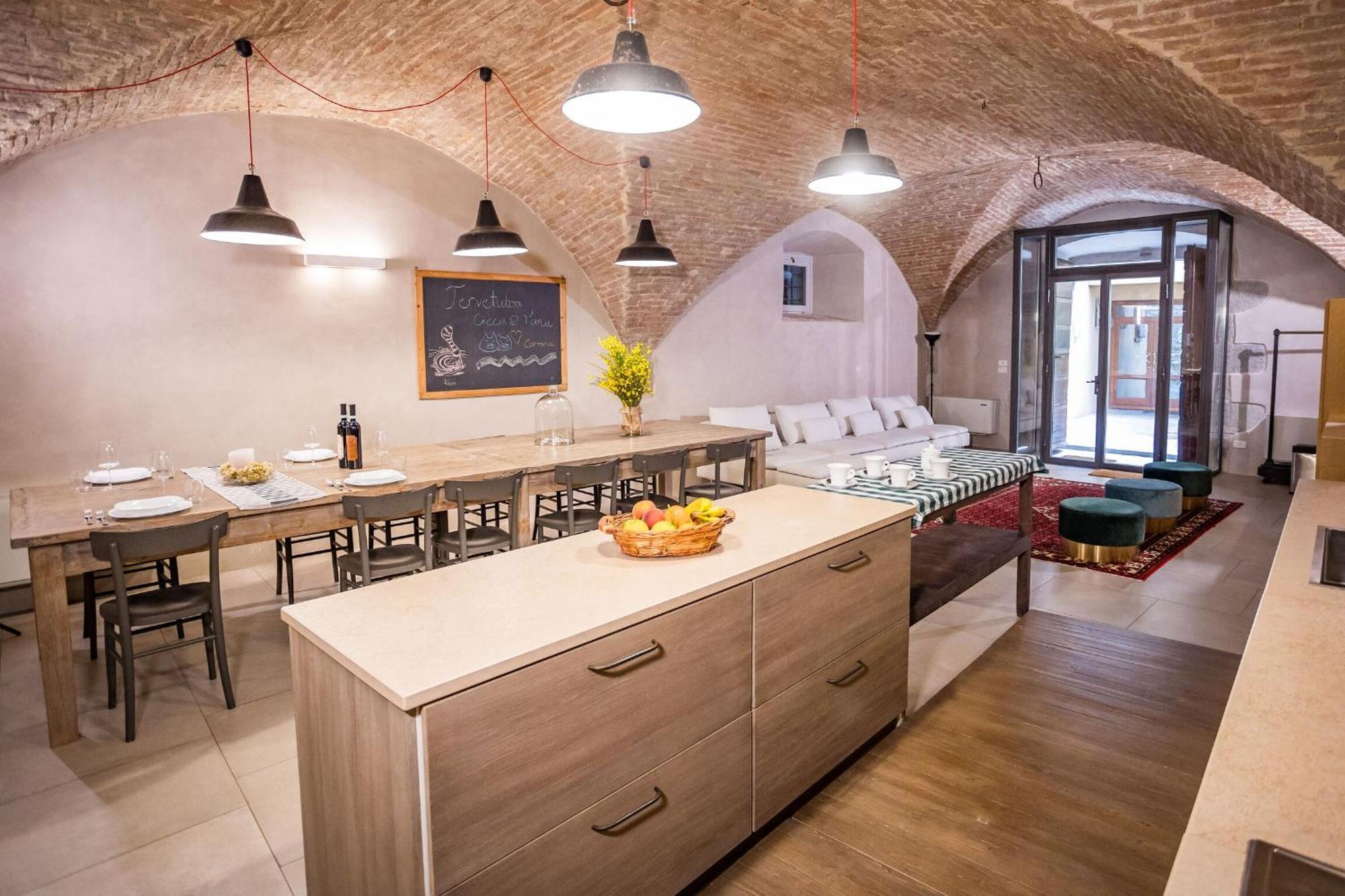 Appartamento La Corte Кортона Экстерьер фото